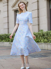 Temperament Floral Formal Party Dress
