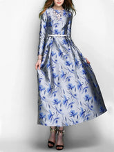 Glamorous Floral Nights Evening Party Dress