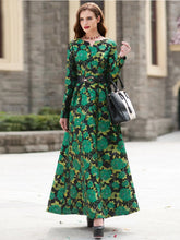 Live In Floral Fashion Party Dress