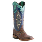 Western Embroider Knee High Boots