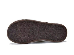 Mary Jane Wedge Flats Shoes