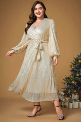 Sparkly Sequins Prom Party Gown
