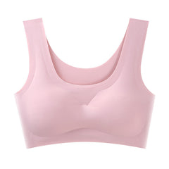 ice silk push-up breathable bra