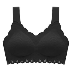one-piece extended strap latex bra