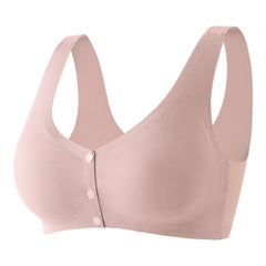 Breathable Tank Front Button Bra