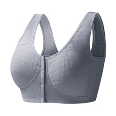 Breathable Push Up Cotton Front Button Underwear