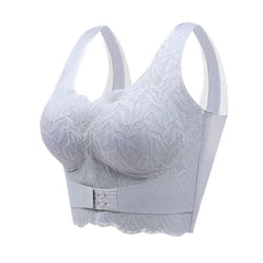 Front Button Adjustable Seamless Sports Bra