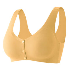 Breathable Tank Front Button Bra