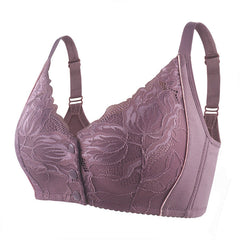 lace front button shaped bra