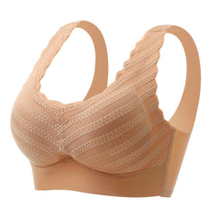 Push up No Steel Ring Lace Beautiful Back Bra