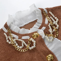 Trendy Long Sleeve Knitwear Cardigan