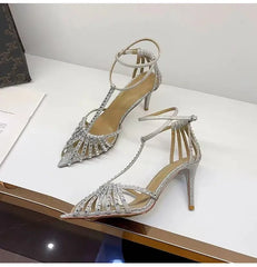 Narrow Band Gladiator High Heels