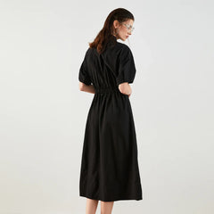 Polo Collar Formal Dress