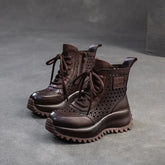 Good To Be Here Hollow Fashion Ankle Boots