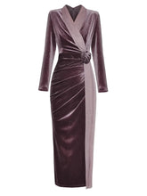 Gauze Splicing Dress