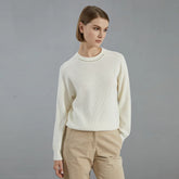 Experience The Elegance Wool Pullover Top
