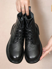 Flats British Style Comfy Boots