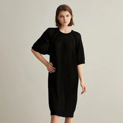 Long Loose Linen Dress