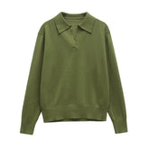 Sleek Slim Fit Polo Sweater