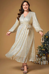 Sparkly Sequins Prom Party Gown