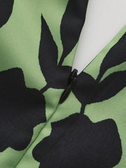 Trendy Flared Sleeves Abaya Dress