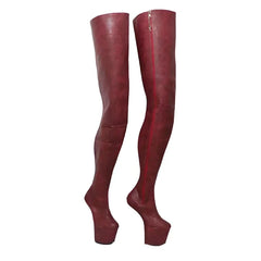 Light Hoof Heelless Crotch Boots