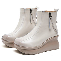 Mid-Calf Motorcycle Boots