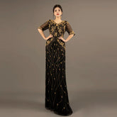 Experience The Mermaid Elegance Evening Dress