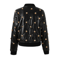 Heavy Rivet Black Jacket