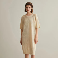 Long Loose Linen Dress