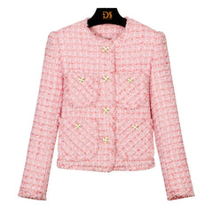 High-End Luxe Tweed Jacket