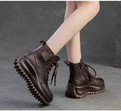Good To Be Here Hollow Fashion Ankle Boots