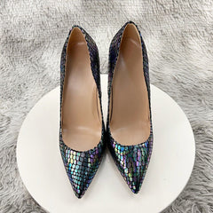 Shiny Effect Women's High Heel Stiletto Pumps