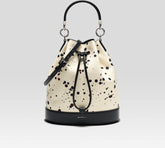 String Leather Women's Bucket Bags