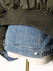 Turn-down Collar Women's Denim Jackets