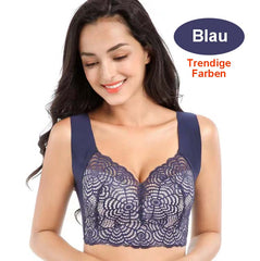 Der Stretch Full-Figure Seamless Spitzen-BH mit Ausschnitten