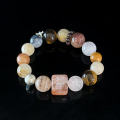 Leo Crystal Bracelet for Confidence, Abundance & Leadership Energy