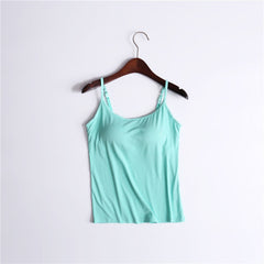 TANK WITH BUILT-IN BRA
