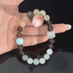 Aquarius Crystal Bracelet with Amazonite
