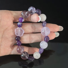 Pisces Crystal Bracelet for Love, Emotional Healing & Spiritual Balance