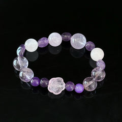 Pisces Crystal Bracelet for Love, Emotional Healing & Spiritual Balance