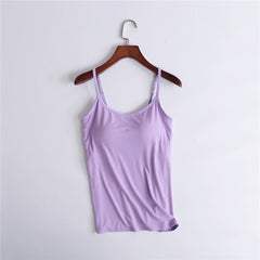 TANK WITH BUILT-IN BRA