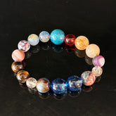 Sagittarius Zodiac Multi Crystal Bracelet