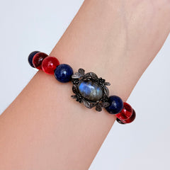 Labradorite Beetle Protection Bracelet