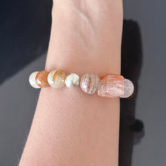 Leo Crystal Bracelet for Confidence, Abundance & Leadership Energy