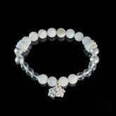 Gentle Growth Bracelet | Moonstone Clear Quartz for Soft Power & Self-Love