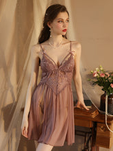 Floral Lace Babydoll Nightgown