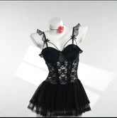 Transparent Mesh Camisole Lingerie