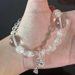 Clear Quartz and Red Agate Bracelet — A Healing Gemstone Bracelet to Help You Boost Your Energy, and Attract Protection and Love