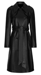 Elegant Double Breast Tailored Trench Blazar Coat